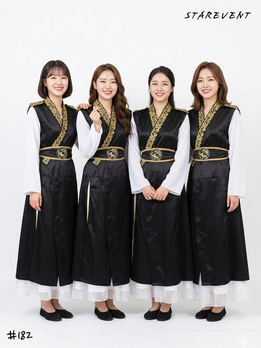난타182(쾌자,허리띠만 / 원피스별도) 착용