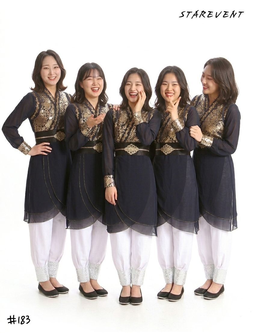 난타183(라인난타)(쾌자,허리띠만) 착용