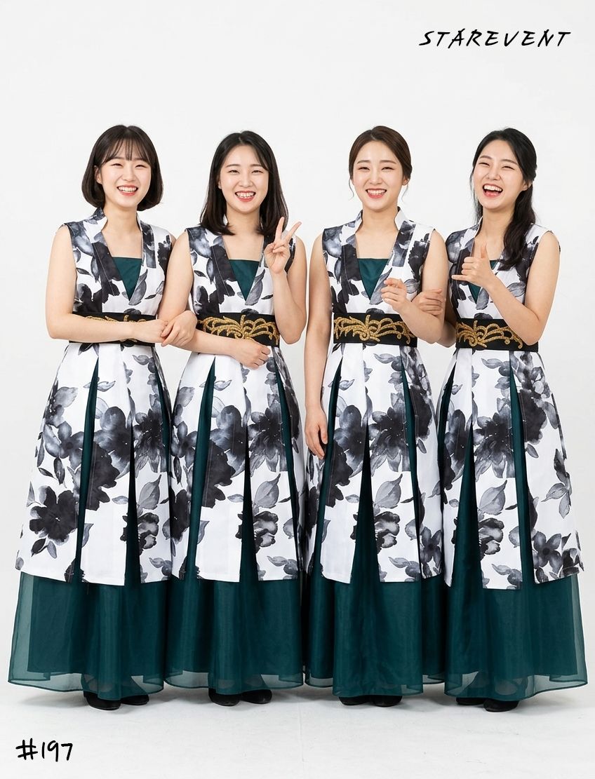 난타197(쾌자,허리띠만) 착용