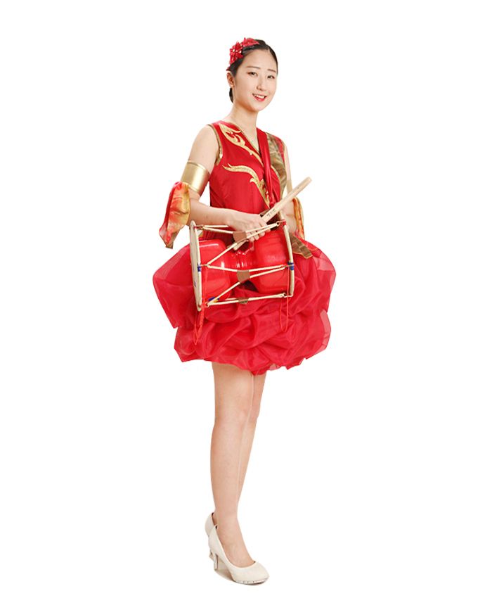 불꽃장구난타(원피스,소매아대) 상세 1