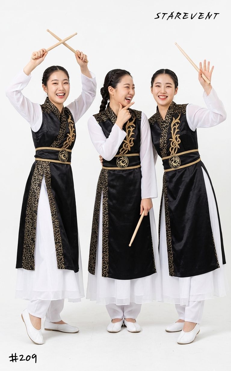 난타209(원피스별도) 착용