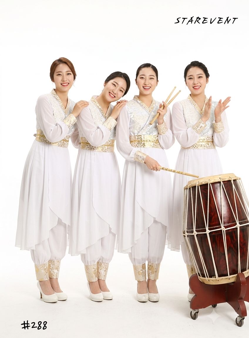 난타288(쾌자,허리띠만) 착용