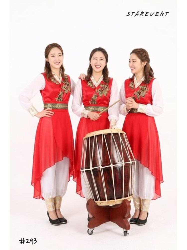 난타293(쾌자,허리띠,머리띠)