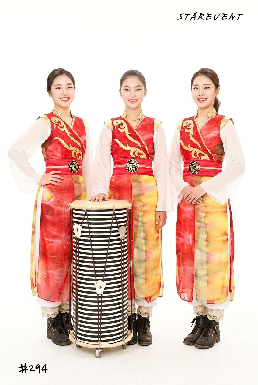 난타294(쾌자,허리띠만) 착용