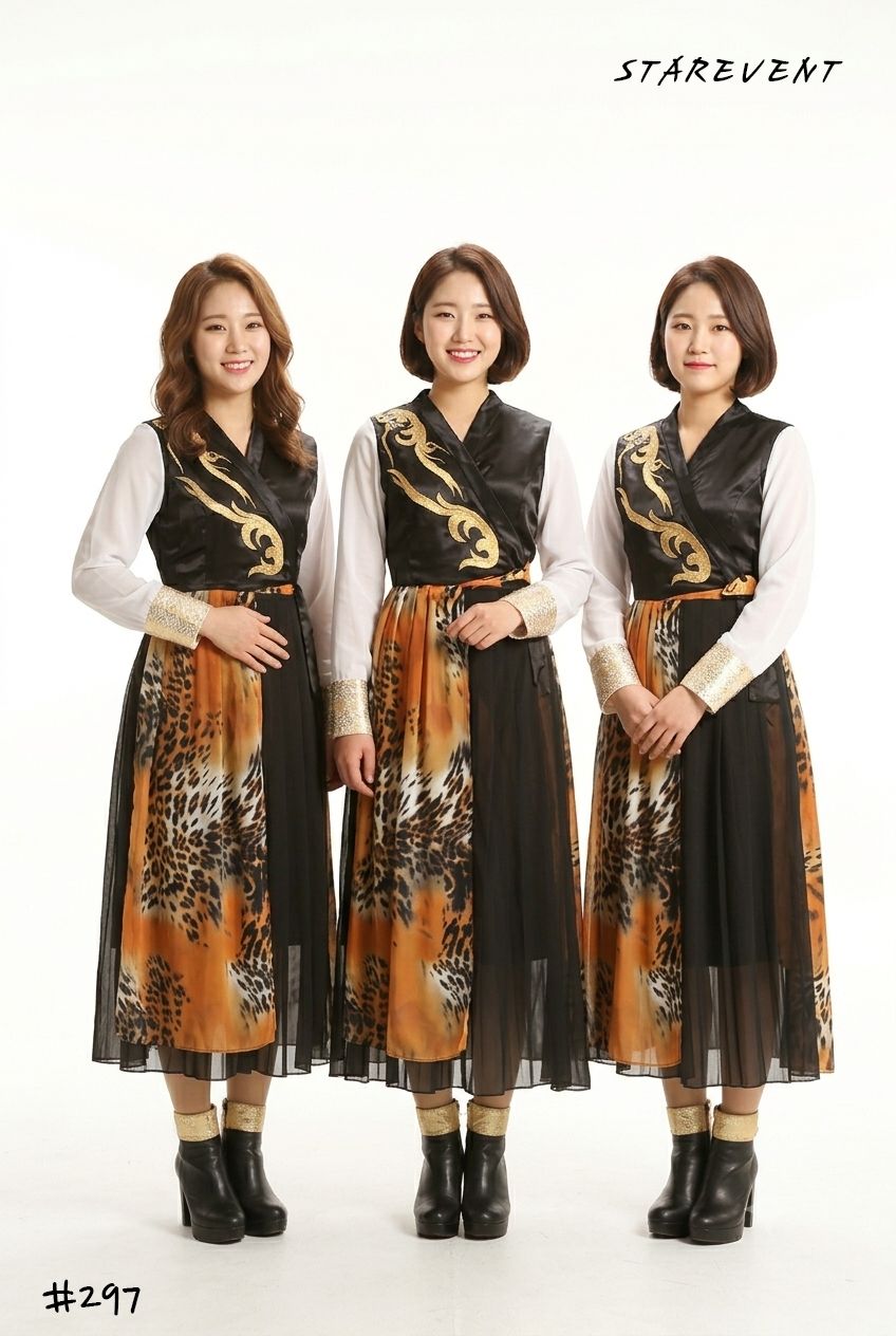 난타297(쾌자,허리띠만) 착용