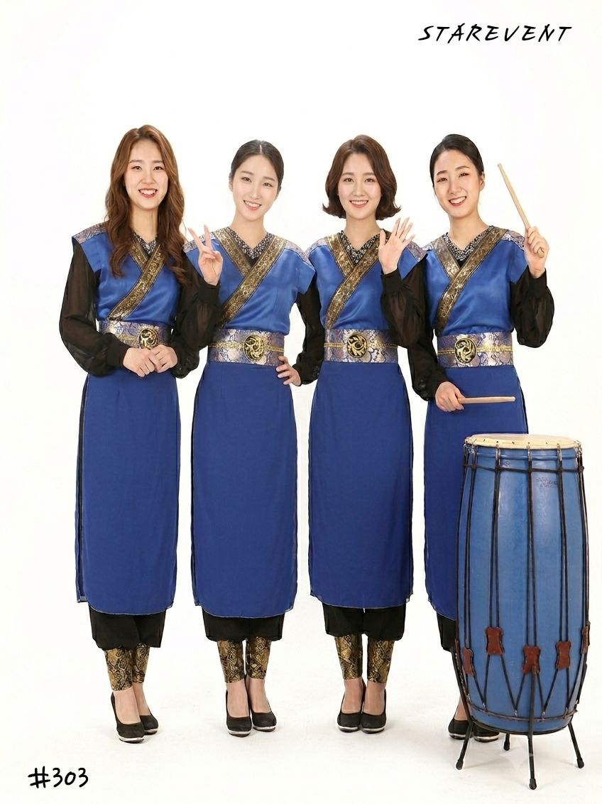 멋진소리303(쾌자,허리띠) 착용