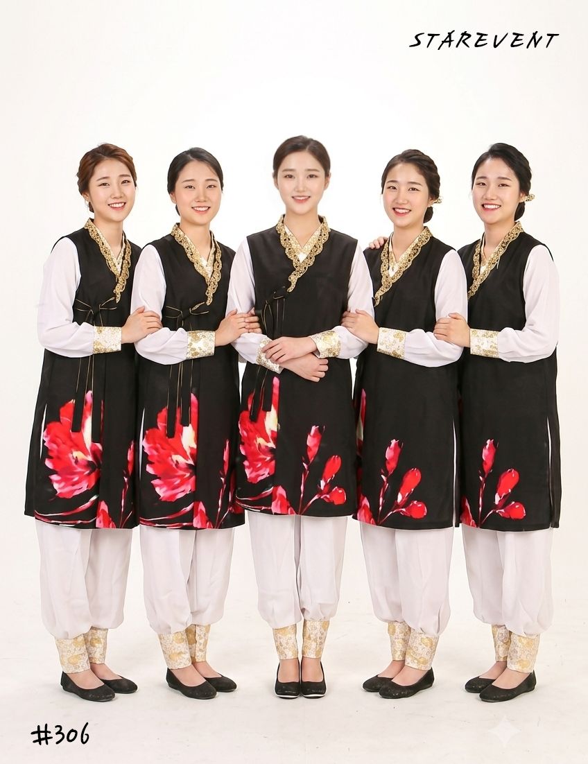 난타306(쾌자만) 착용