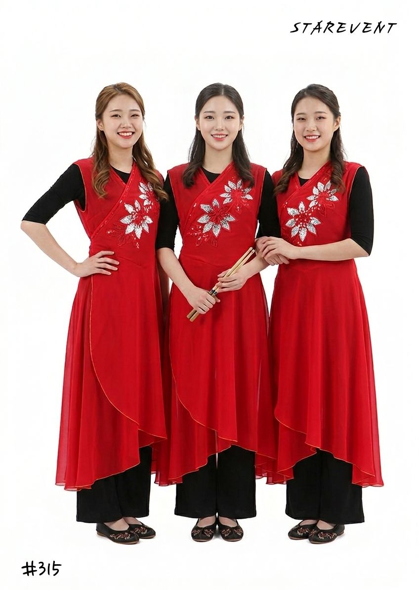 난타315(쾌자만) 착용