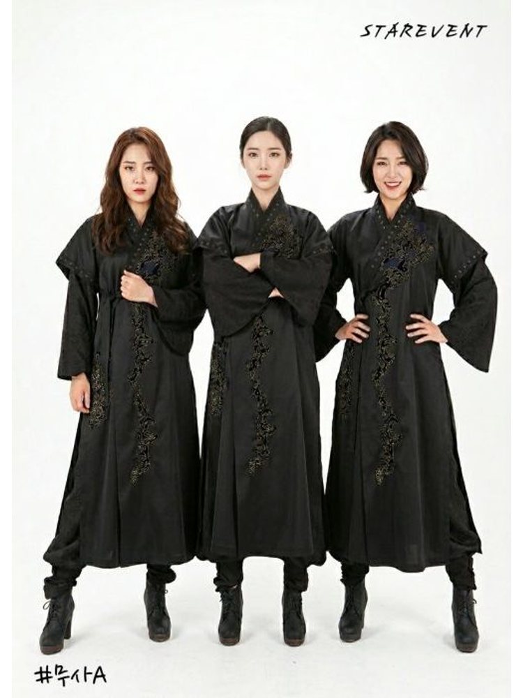 무사A(쾌자,민복바지,허리띠,머리띠)