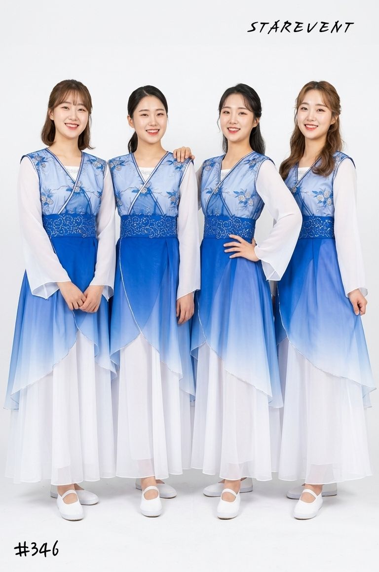 난타346(쾌자,허리띠만) 착용