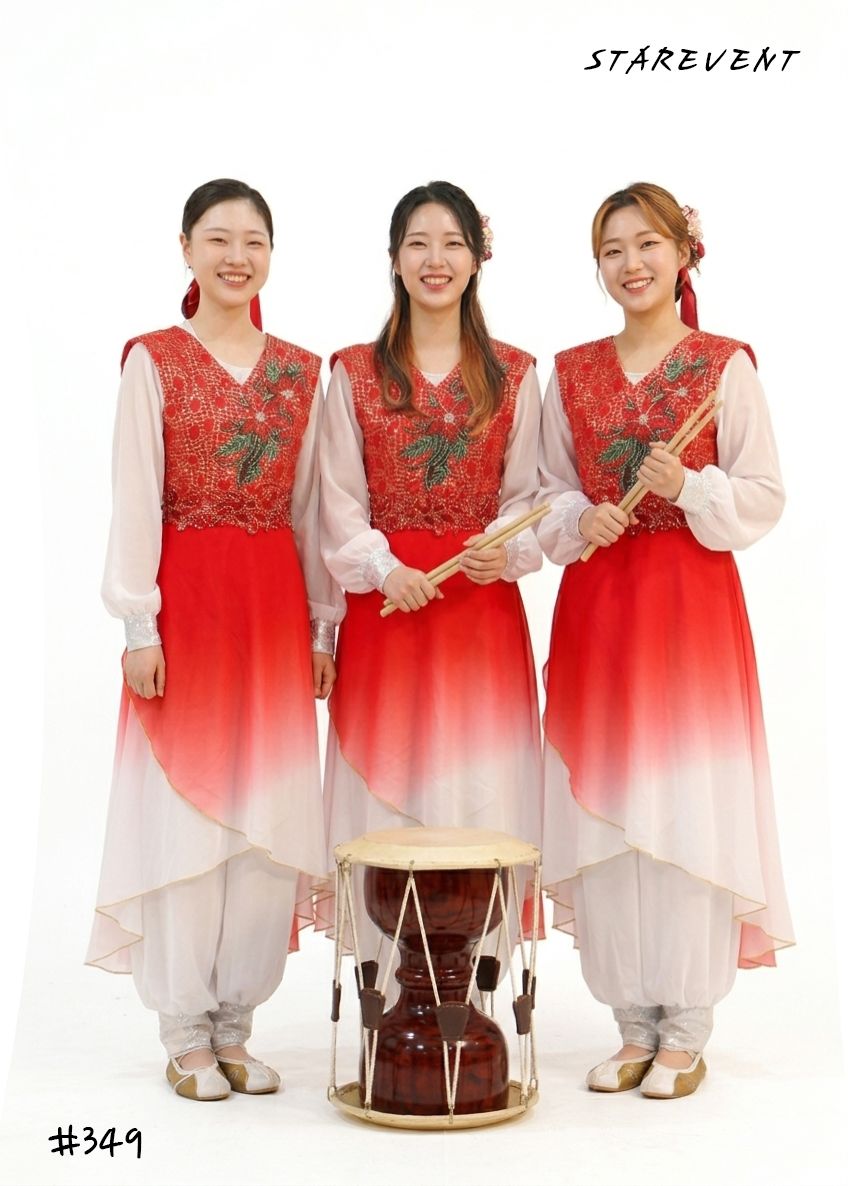 난타349(쾌자만) 착용