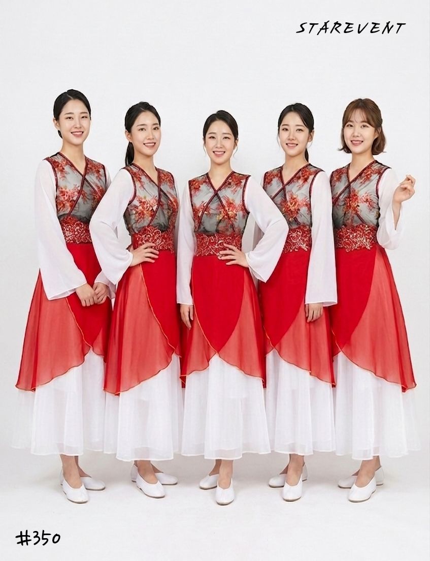 난타350(쾌자,허리띠만) 착용