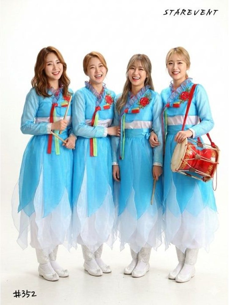 난타352(저고리,연꽃치마만)