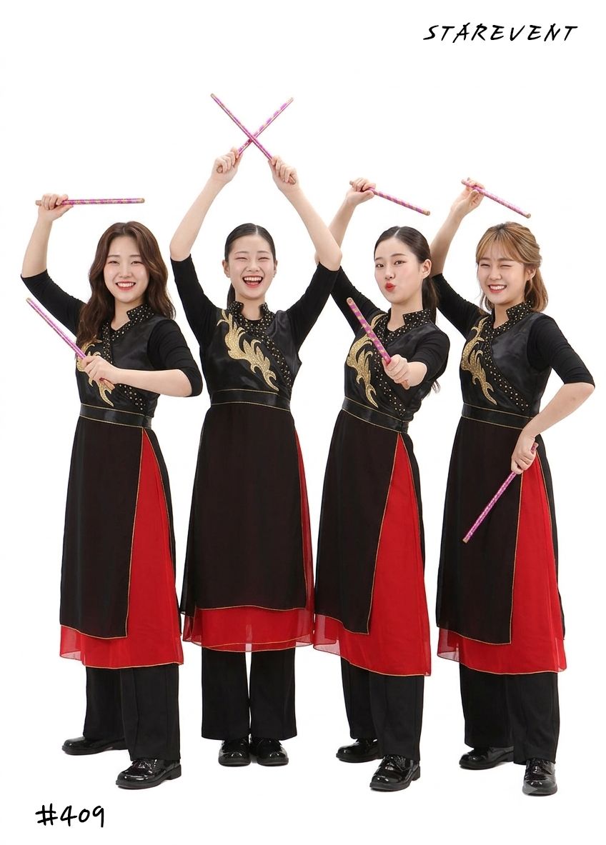 난타409(쾌자만) 착용