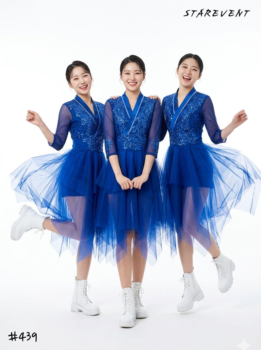 난타439(쾌자,허리띠,쫄바지) 착용