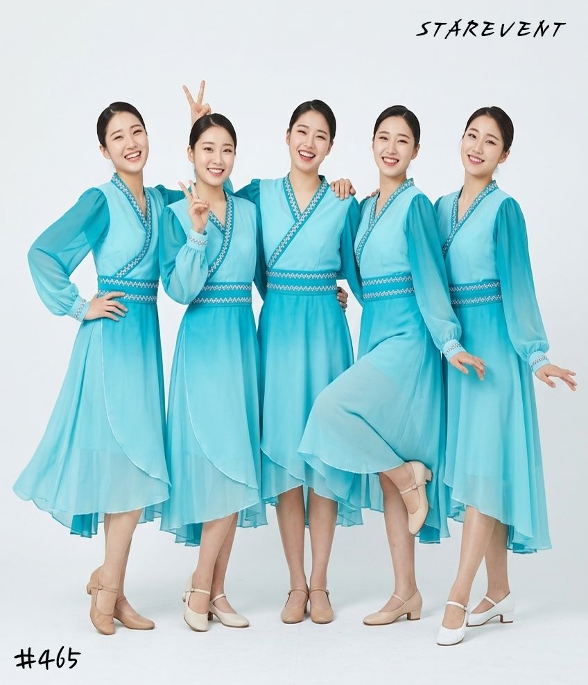 난타465(쾌자,허리띠) 착용