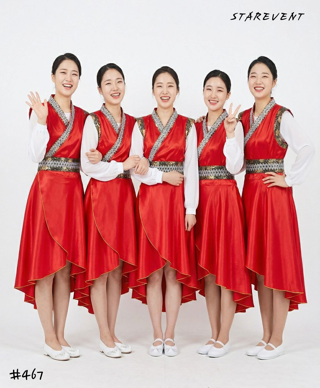 난타467(쾌자,허리띠만) 착용
