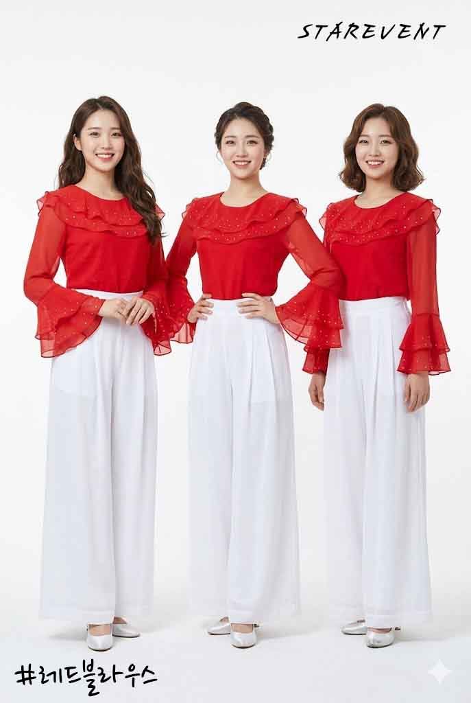 레드블라우스 상세 1
