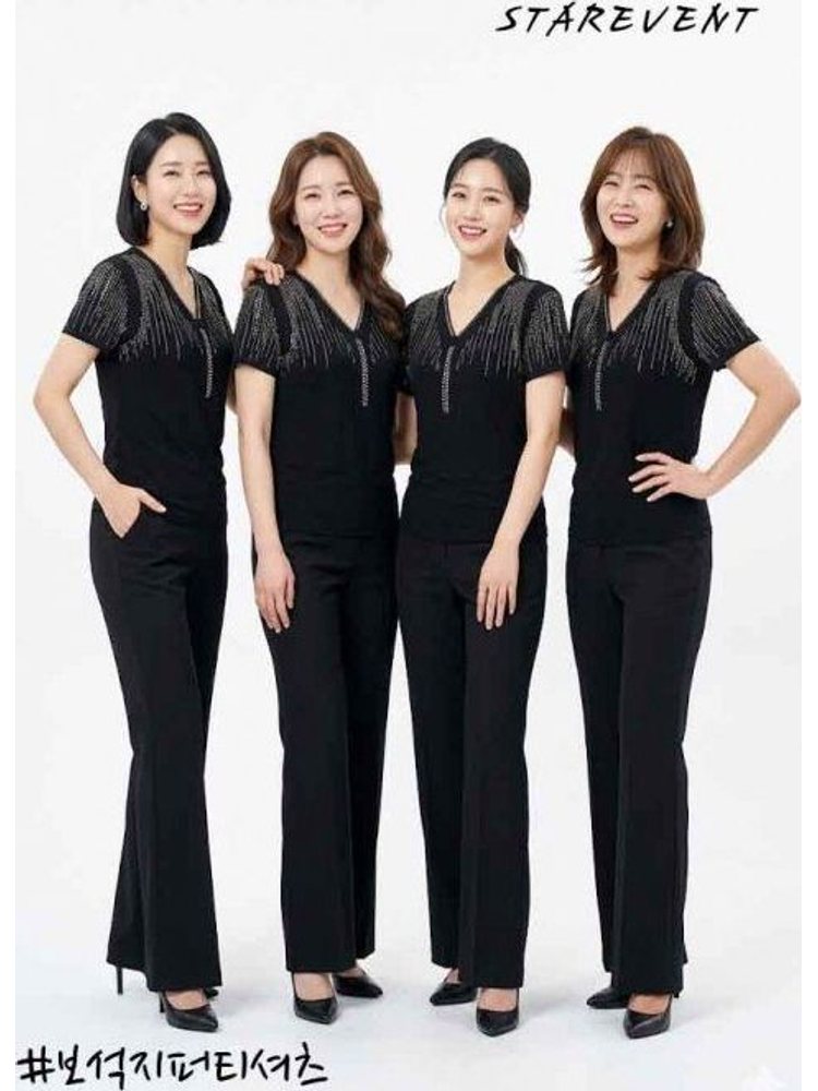 보석지퍼티셔츠
