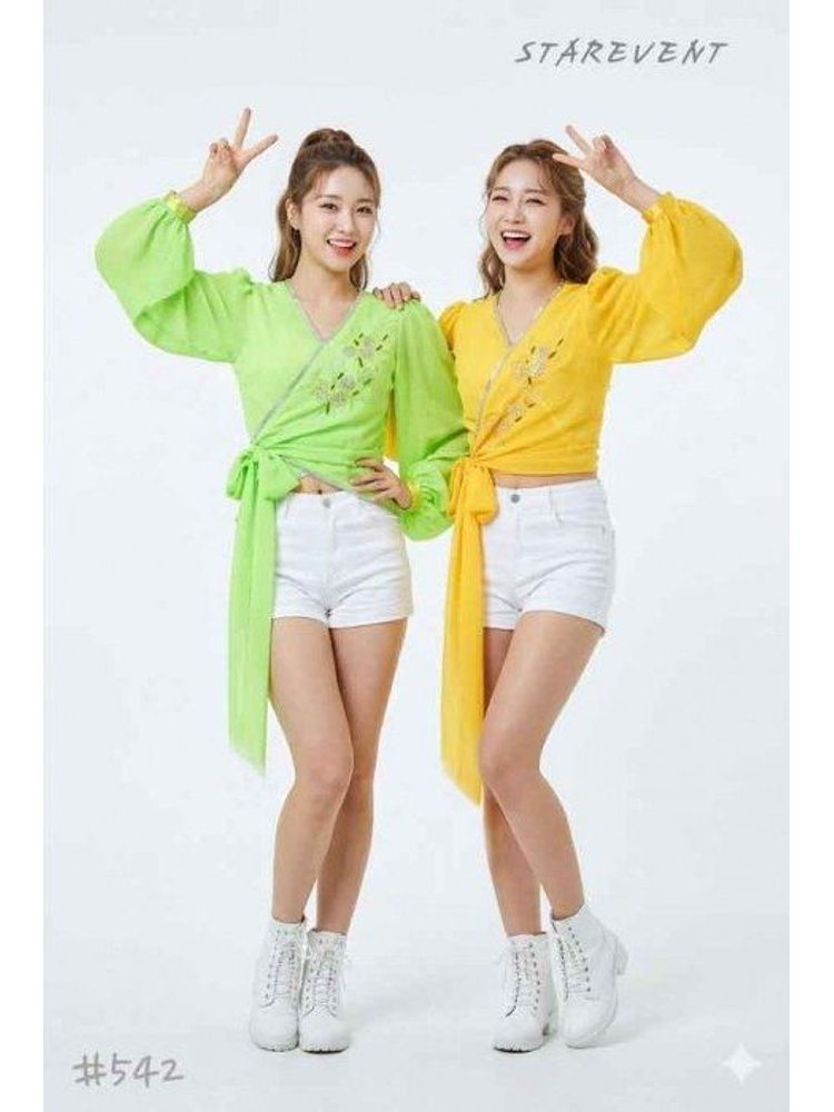 난타542(랩블라우스)