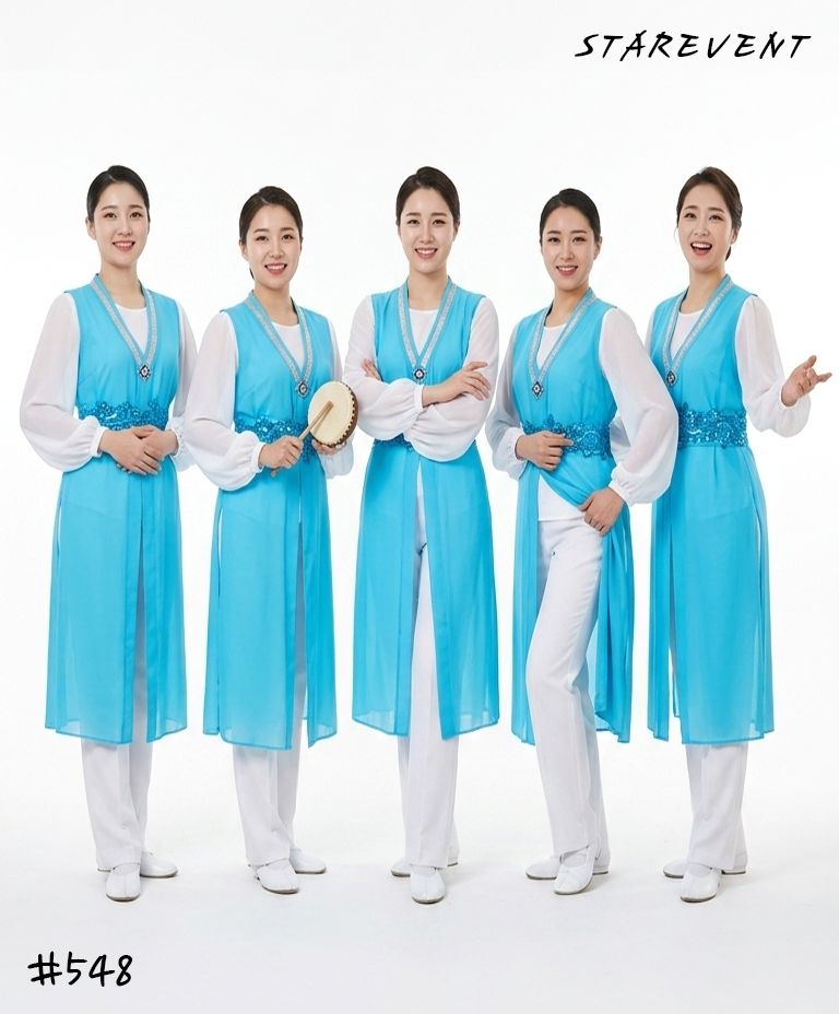 난타548(쾌자,허리띠만) 착용