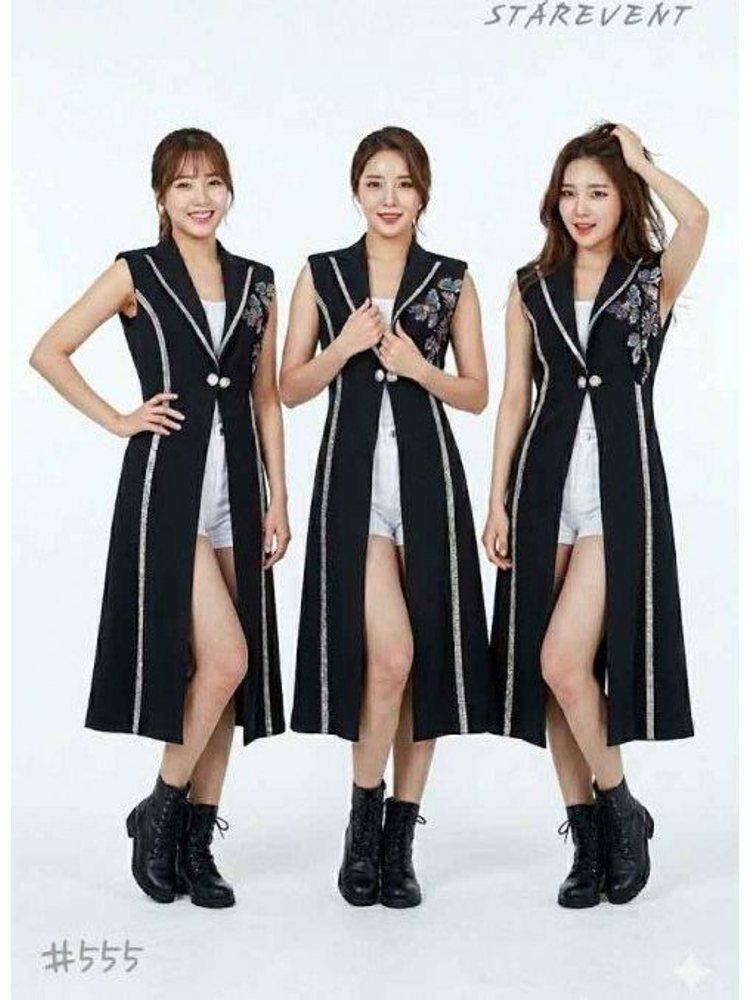 난타555(블랙롱코트)