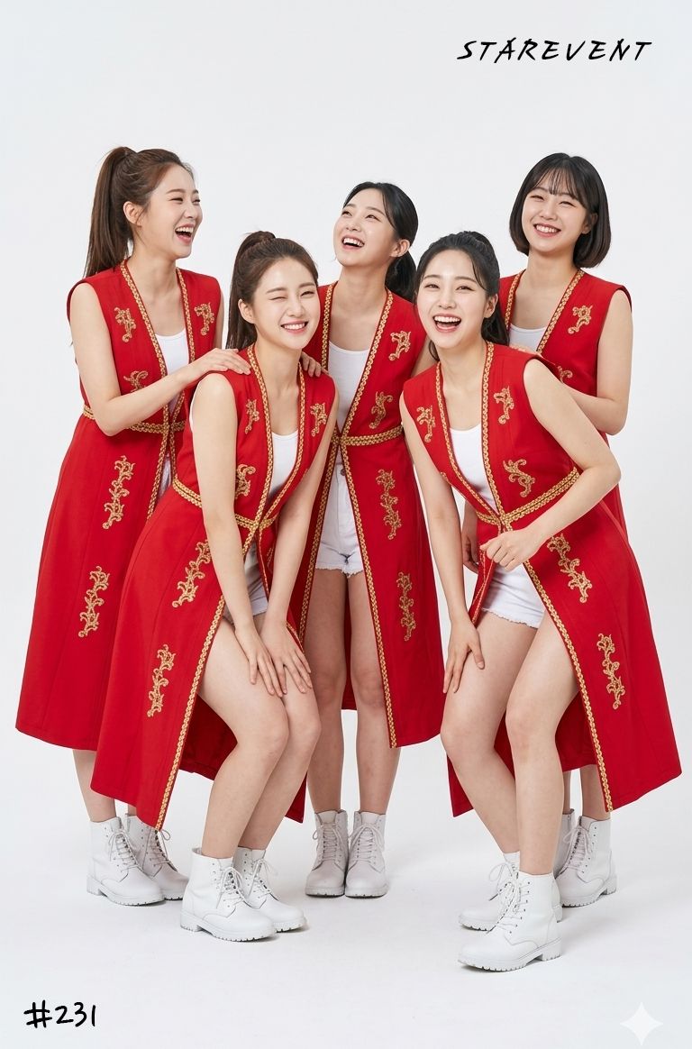 난타231(레드바로크) 착용