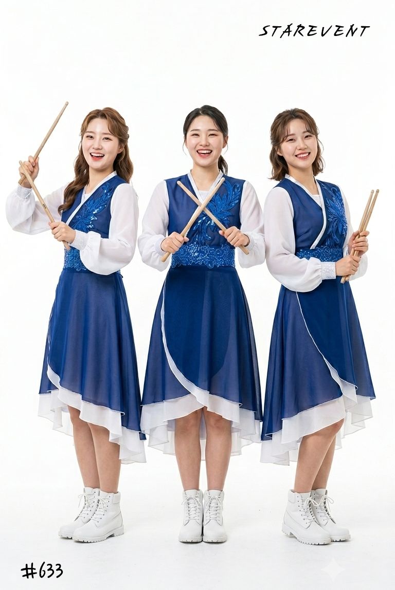 난타633(쾌자,허리띠만) 착용