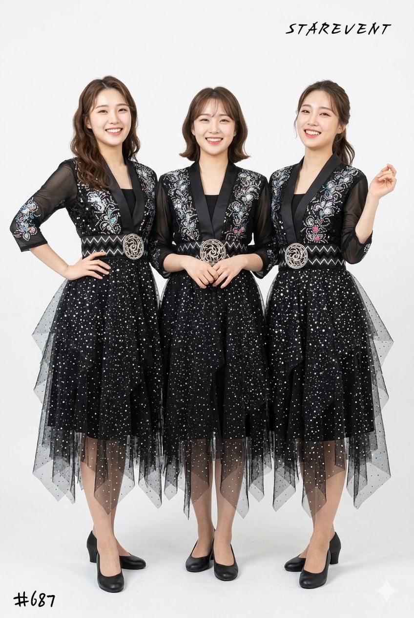 난타687 착용