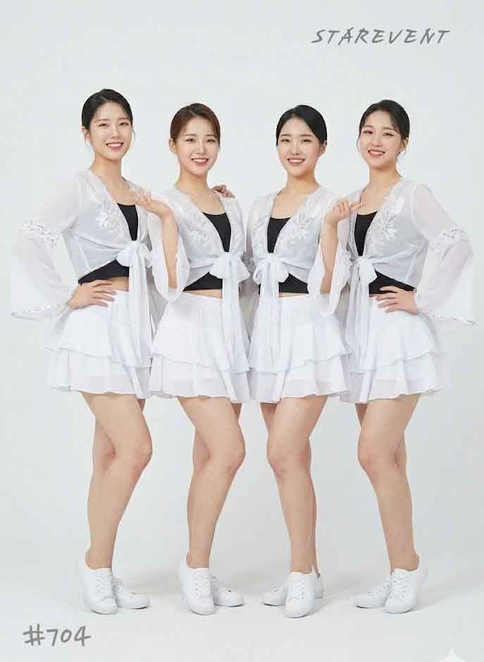 난타704 착용