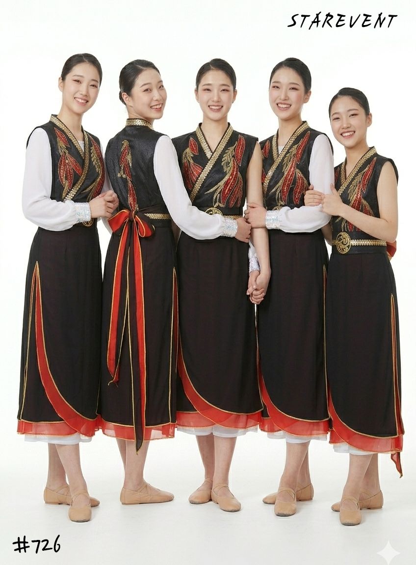 난타726(쾌자,허리띠만) 착용