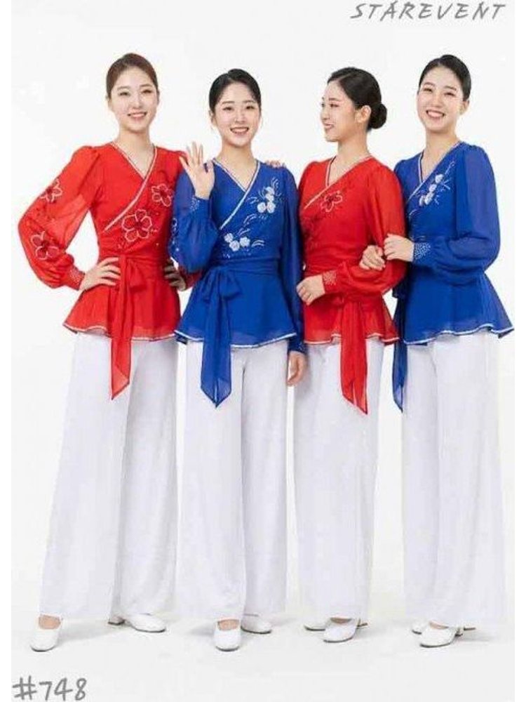 난타748(랩블라우스)
