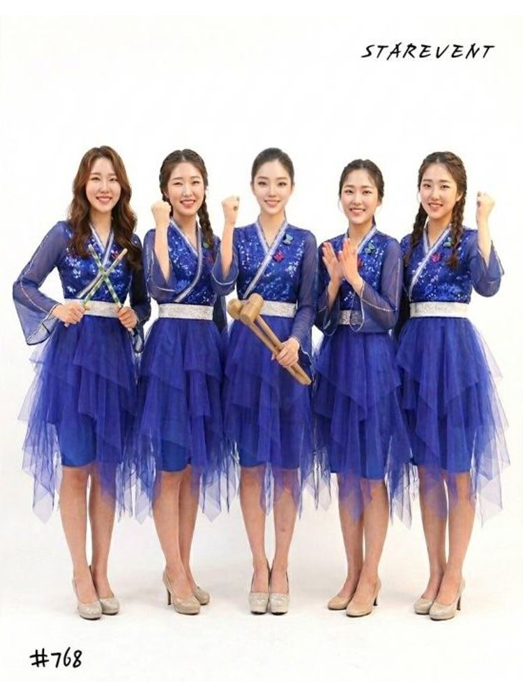 난타768(쾌자,허리띠,머리띠)