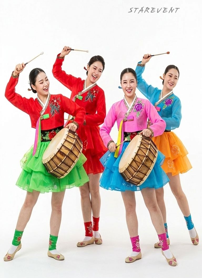 난타769(단지치마,저고리) 착용