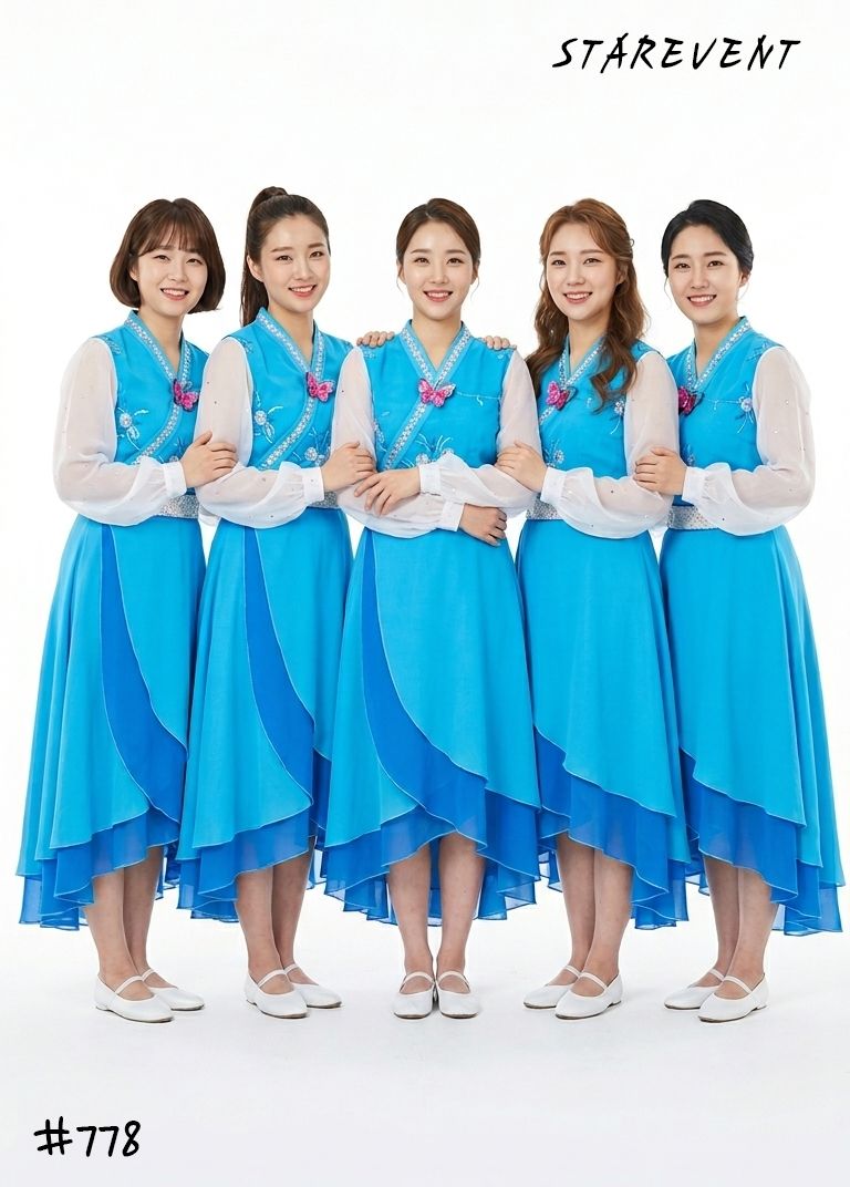 난타778(쾌자,허리띠) 착용