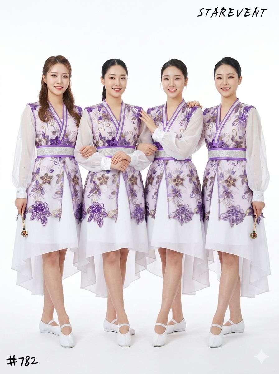 난타782(쾌자,허리띠) 착용