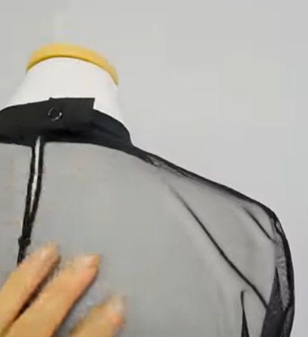 7부망사티셔츠(블랙) 상세 2