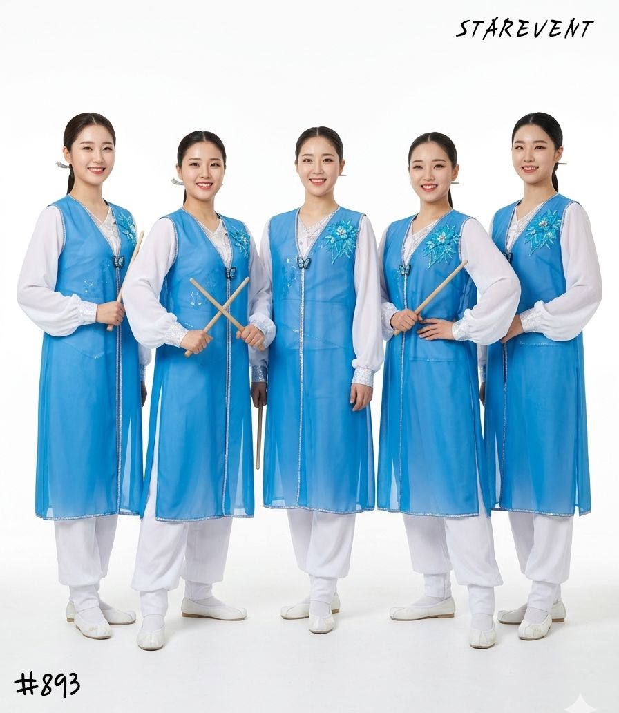 난타893(쾌자만/블라우스별도) 착용