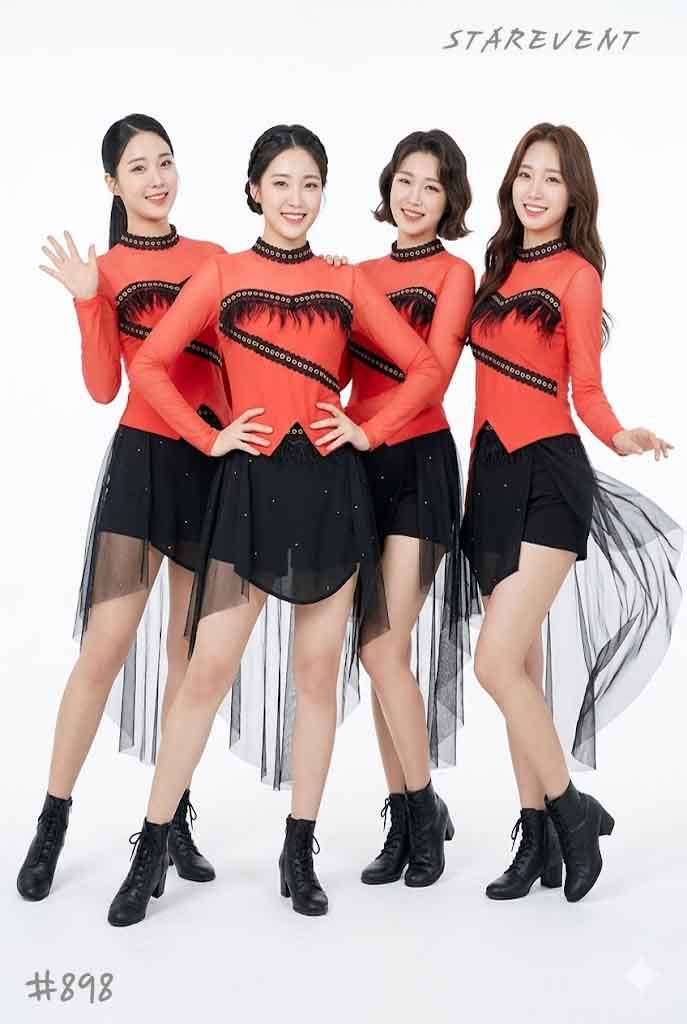 난타898(상의,바지) 착용