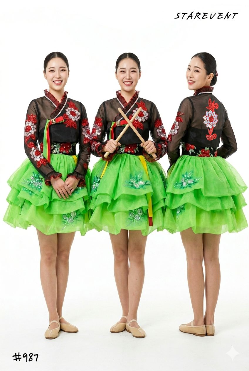 난타987 착용